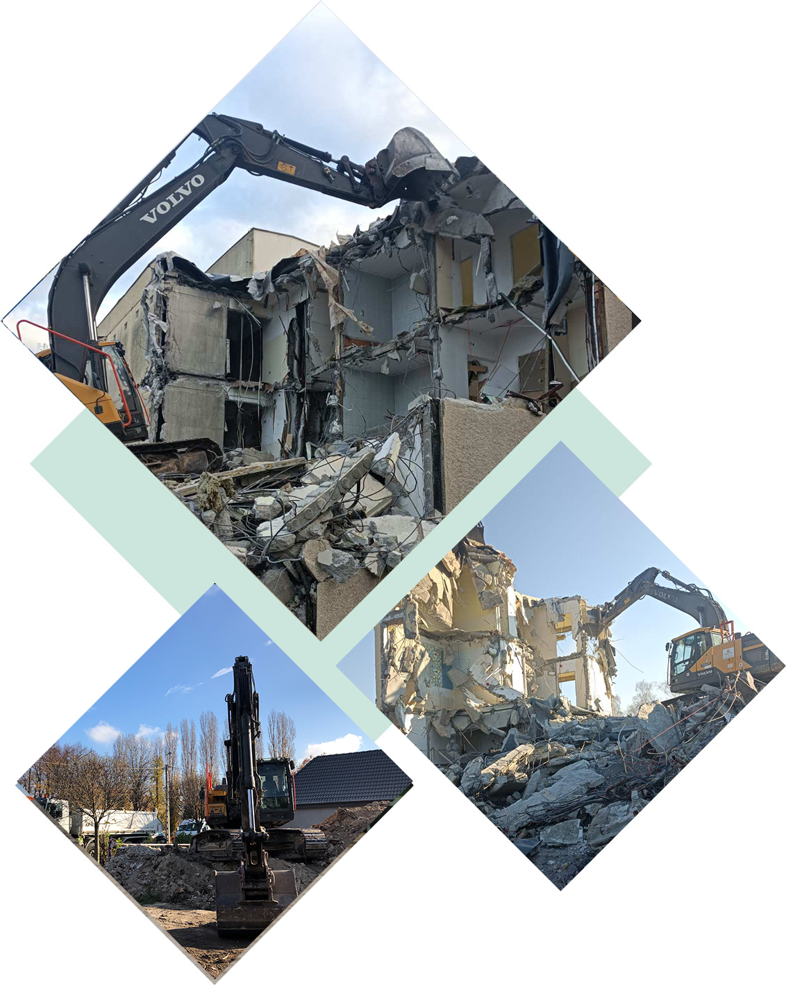 bontás, épületbontás kép