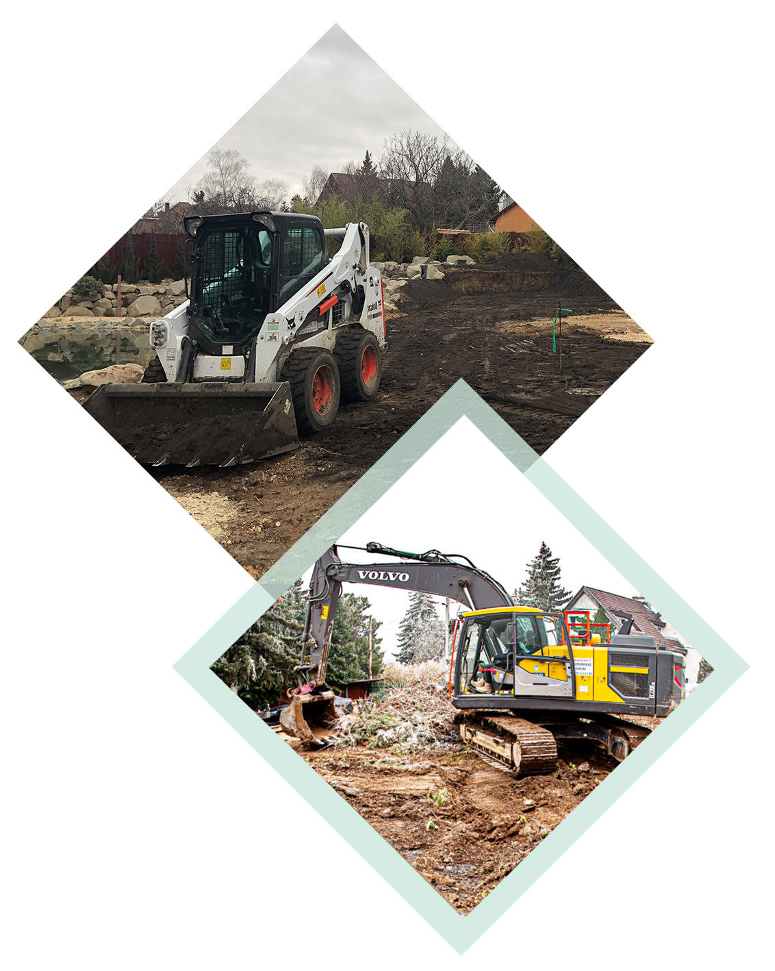 Gépi földmunka kép